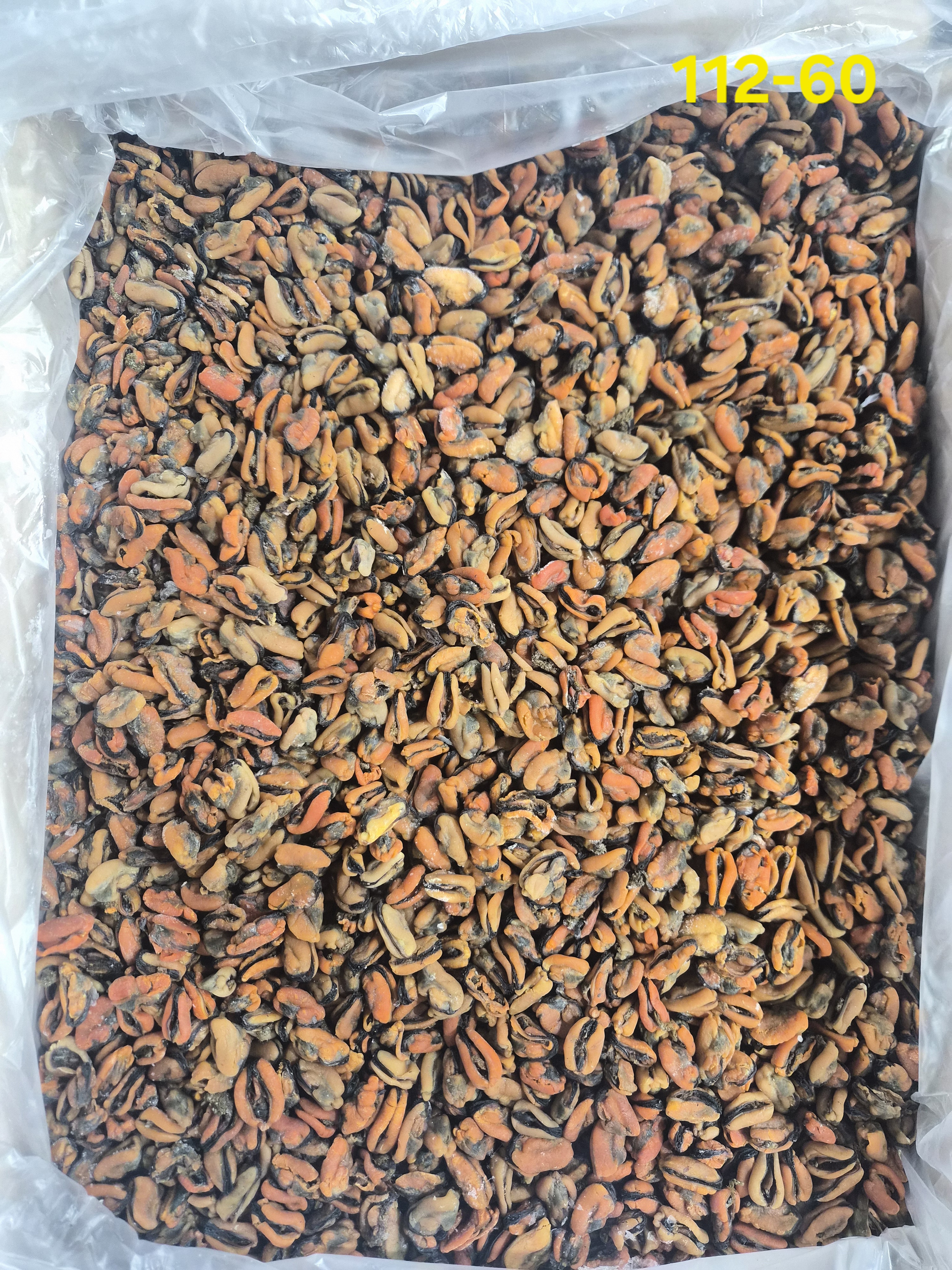 홍합 中 1kg단가 21,000원 20kg 112-60